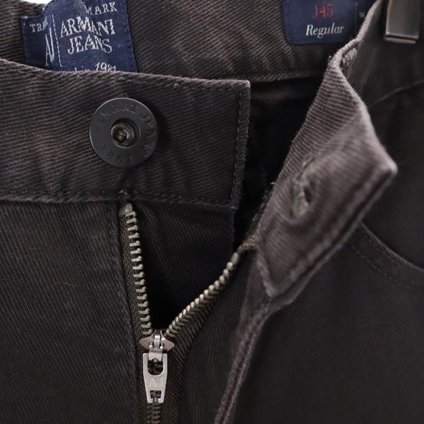 ARMANI JEANS アルマーニジーンズ ストレートデニムパンツ w30 ブラウン系 ジーパン メンズ