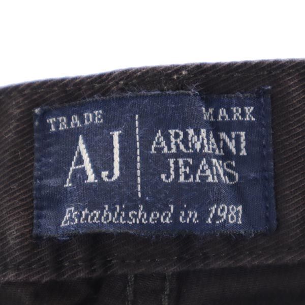 ARMANI JEANS アルマーニジーンズ ストレートデニムパンツ w30 ブラウン系 ジーパン メンズ