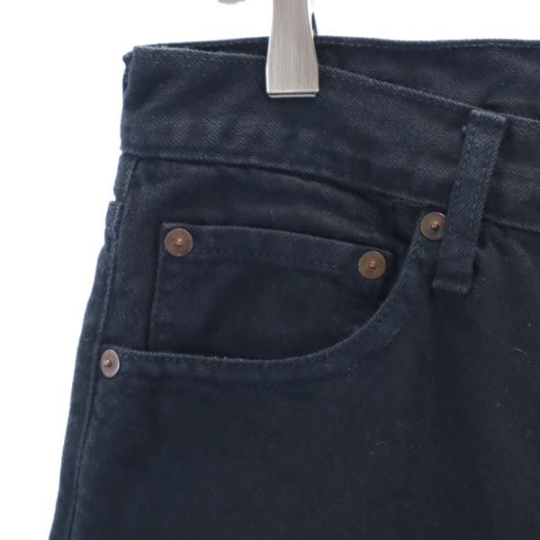 Mynt Denim ミントデニム USA製 テーパードデニムパンツ w31 ブラック系 ボタンフライ ジーパン メンズ