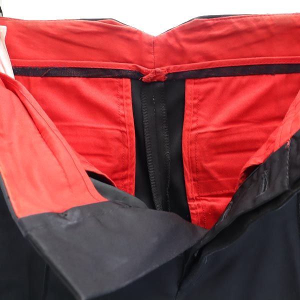 HUGO BOSS ヒューゴボス ロングパンツ 44 ブラック系 ボタンフライ メンズ