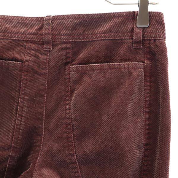 バーバリーブルーレーベル 三陽商会 日本製 コーデュロイパンツ 36 ブラウン系 BURBERRY BLUE LABEL レディース