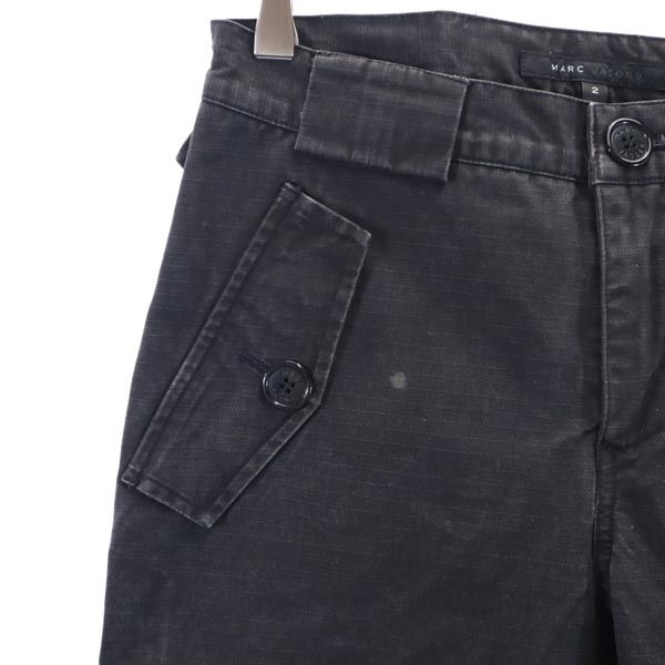 MARC JACOBS マークジェイコブス カーゴパンツ 2 黒 レディース