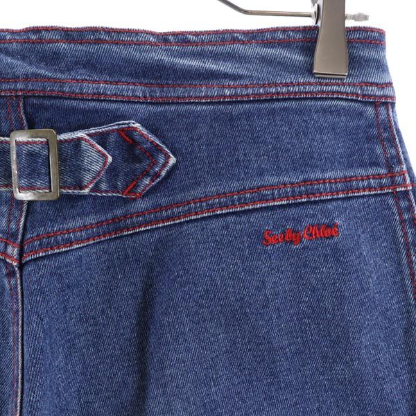 SEE BY CHLOE シーバイクロエ ブーツカットデニムパンツ 36 ジーパン フレアデニム レディース