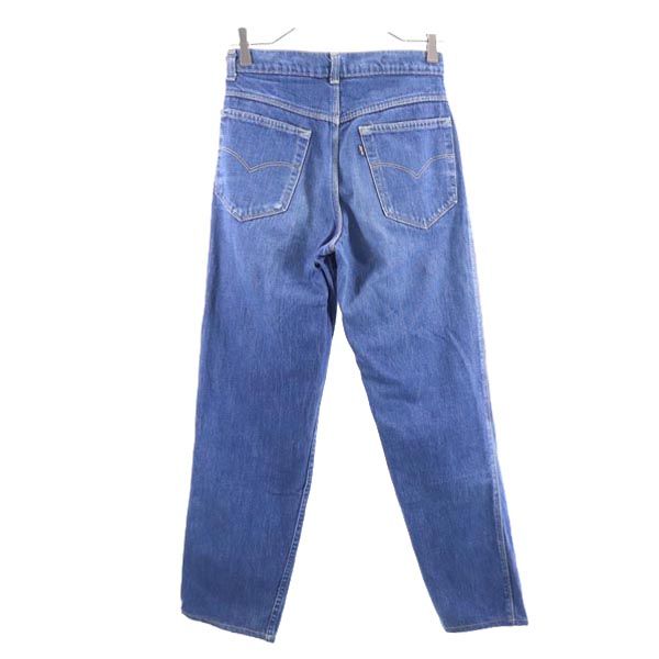 Levi's リーバイス ムービンオン ストレートデニムパンツ w28 ボタンフライ ジーパン レディース