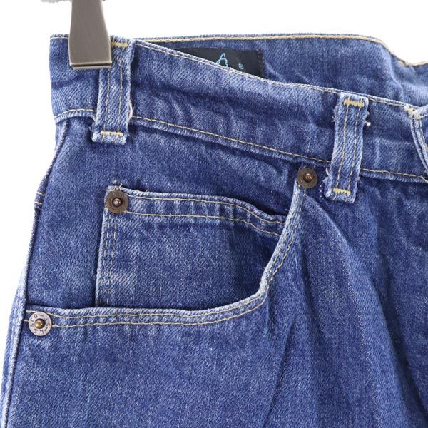 Levi's リーバイス ムービンオン ストレートデニムパンツ w28 ボタンフライ ジーパン レディース