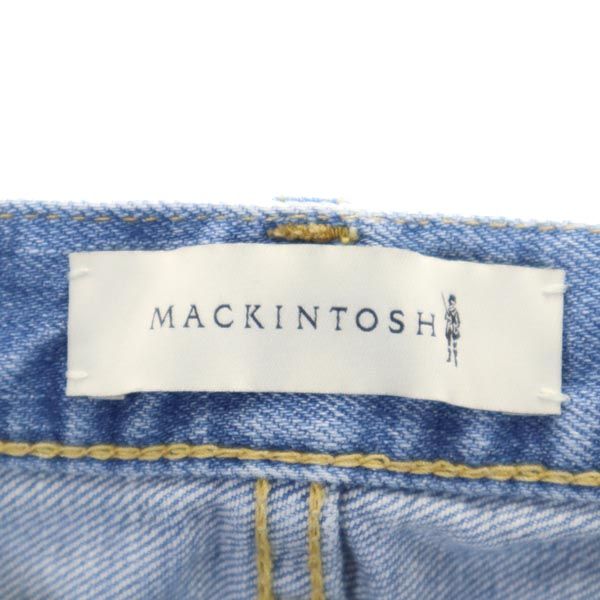 Mackintosh マッキントッシュ 日本製 ストレートデニムパンツ W24 ジーパン レディース