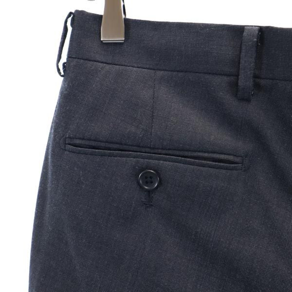 レナウン 日本製 ウールブレンド スラックスパンツ グレー系 renown メンズ