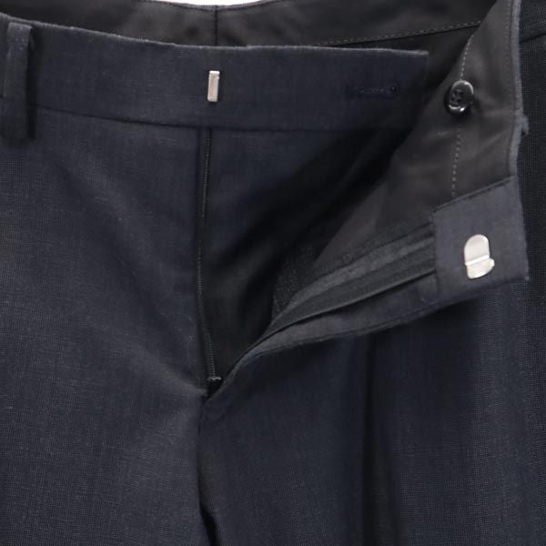 レナウン 日本製 ウールブレンド スラックスパンツ グレー系 renown メンズ