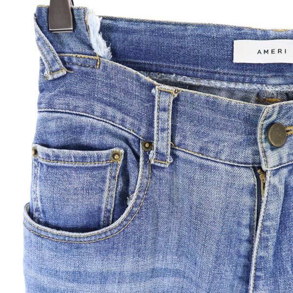 AMERI JEANS アメリジーンズ カットオフ デニムパンツ w24 ジーパン レディース