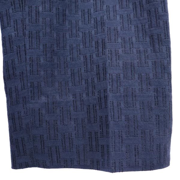 未使用 INCOTEX インコテックス 日本製 クロップドパンツ 40 紺 メンズ