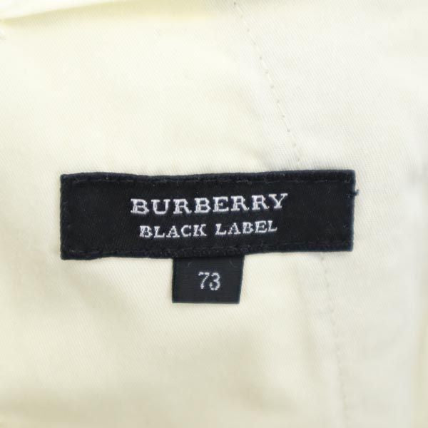BURBERRY BLACK LABEL バーバリーブラックレーベル 三陽商会 ストレッチ コットンパンツ ウエスト73 ベージュ メンズ