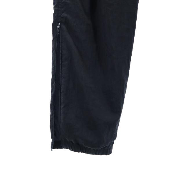 NIKE ナイキ 90s 00s 白タグ ナイロン オールド パンツ M(8-10) 黒 キッズ レディース メンズ
