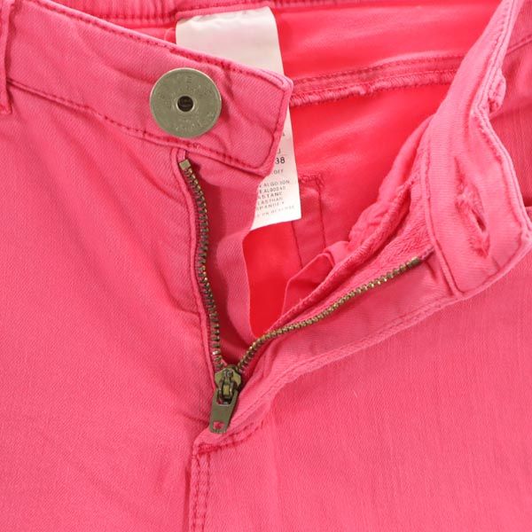 WEEKEND MaxMara ウィークエンドマックスマーラ ロング ストレッチパンツ 38 ピンク系 レディース