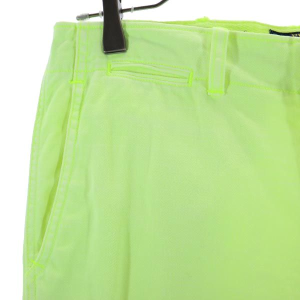 POLO RALPH LAUREN ポロラルフローレン ボーイフレンド チノパンツ 4 蛍光グリーン レディース