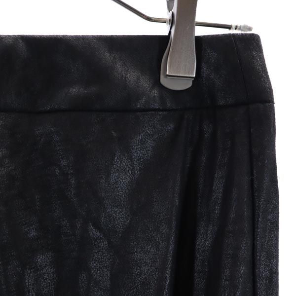 ISSEY MIYAKE イッセイミヤケ ロングパンツ 1 ブラック系 サイド裾ジップ レディース