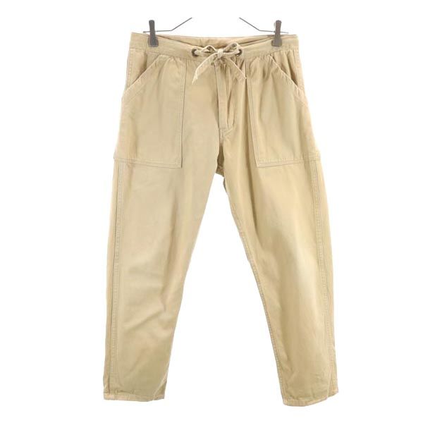 Danton ダントン 日本製 チノパンツ 36 ベージュ イージーパンツ レディース