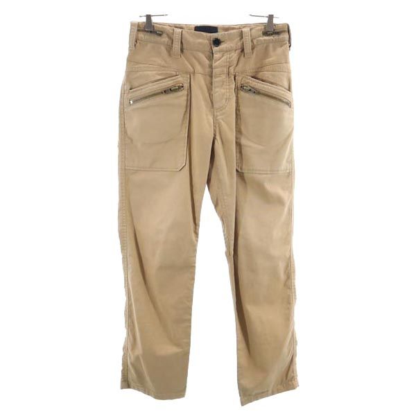 UNITED ARROWS ユナイテッドアローズ ロング ストレートパンツ w28 茶系 3.1 PHILLIP LIM ボタンフライ メンズ