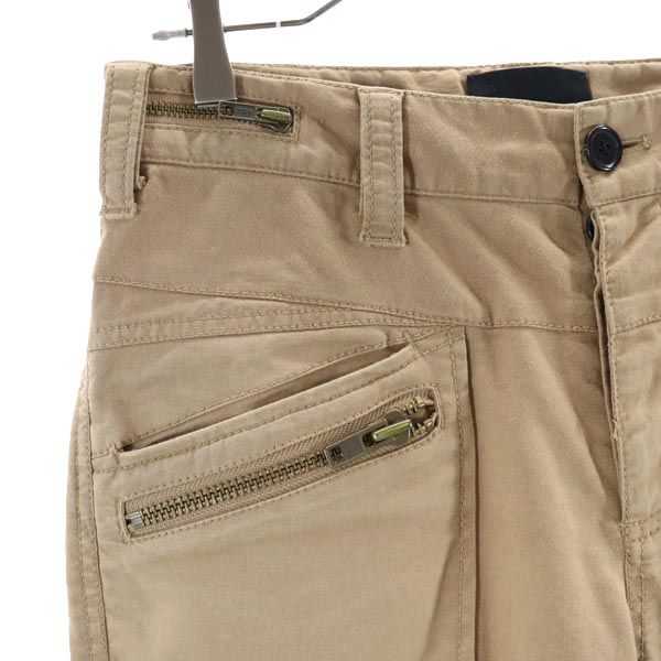 UNITED ARROWS ユナイテッドアローズ ロング ストレートパンツ w28 茶系 3.1 PHILLIP LIM ボタンフライ メンズ