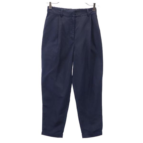 AMERI UNDRESSED アメリ テーパードパンツ S 紺 レディース
