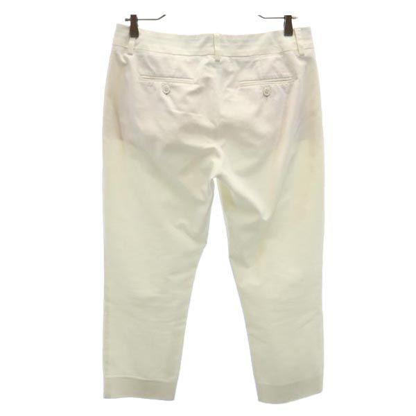 SPORTMAX CODE スポーツマックスコード ビジュー付き パンツ 42 白 レディース