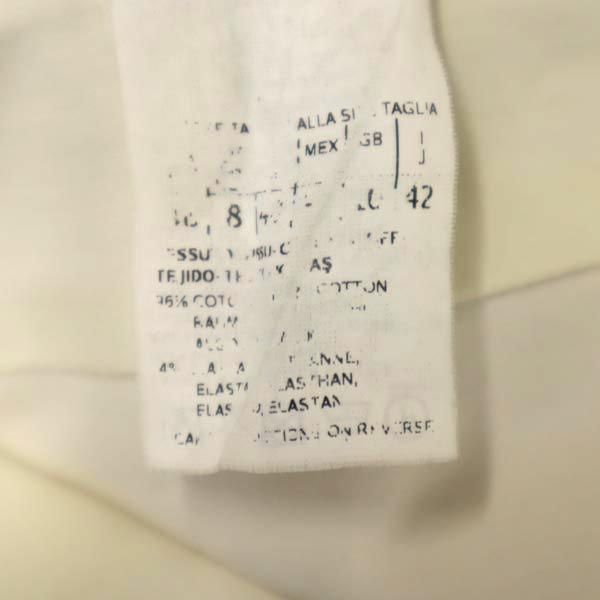 SPORTMAX CODE スポーツマックスコード ビジュー付き パンツ 42 白 レディース