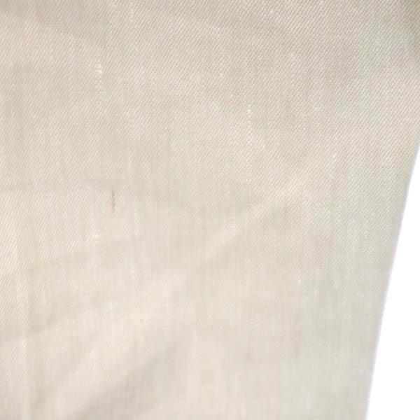 INCOTEX インコテックス リネンブレンド パンツ 40 ベージュ系 レディース