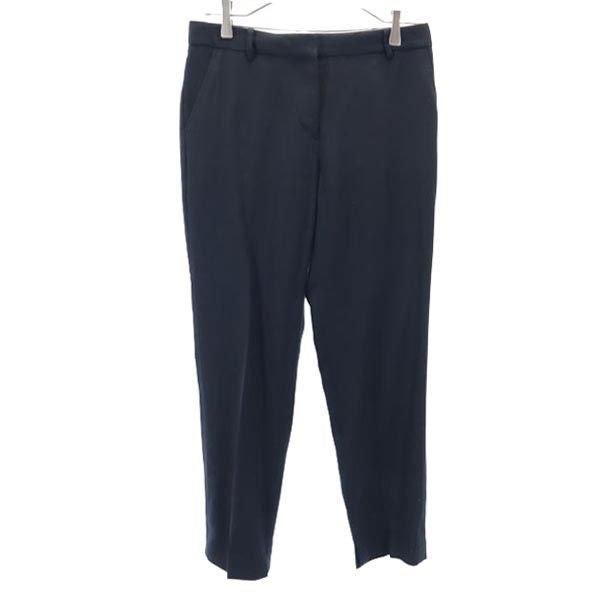 Paul Smith ポールスミス ウールブレンド スラックスパンツ 38 黒 レディース