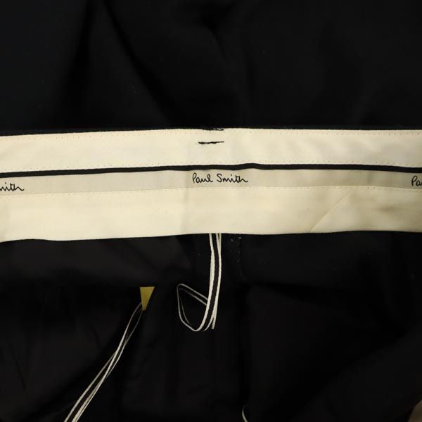 Paul Smith ポールスミス ウールブレンド スラックスパンツ 38 黒 レディース