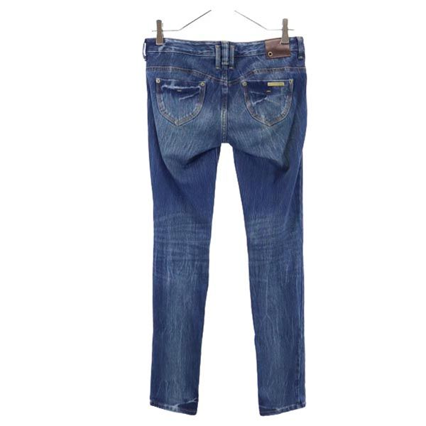 ARMANI EXCHANGE アルマーニエクスチェンジ ストレートデニムパンツ 0 ジーパン ストレッチ レディース