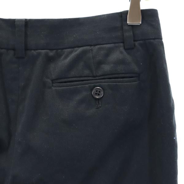 RALPH LAUREN ラルフローレン 日本製 ロング ストレートパンツ 9 黒 メンズ