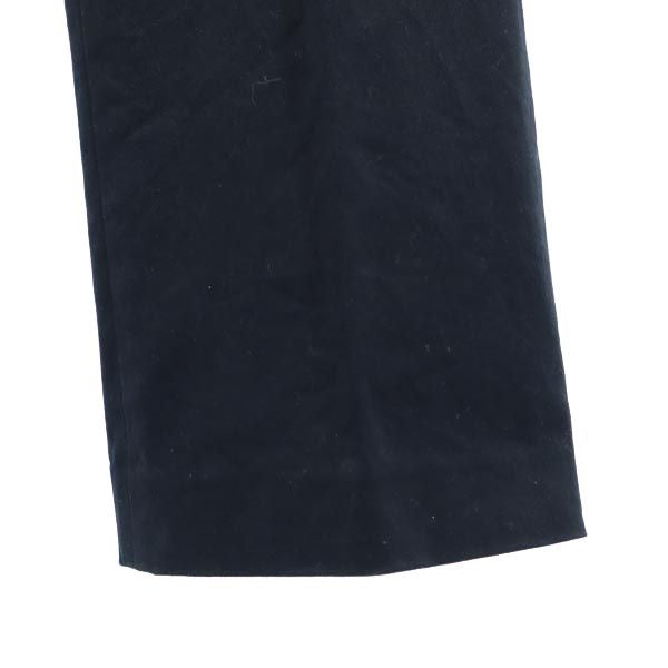 RALPH LAUREN ラルフローレン 日本製 ロング ストレートパンツ 9 黒 メンズ