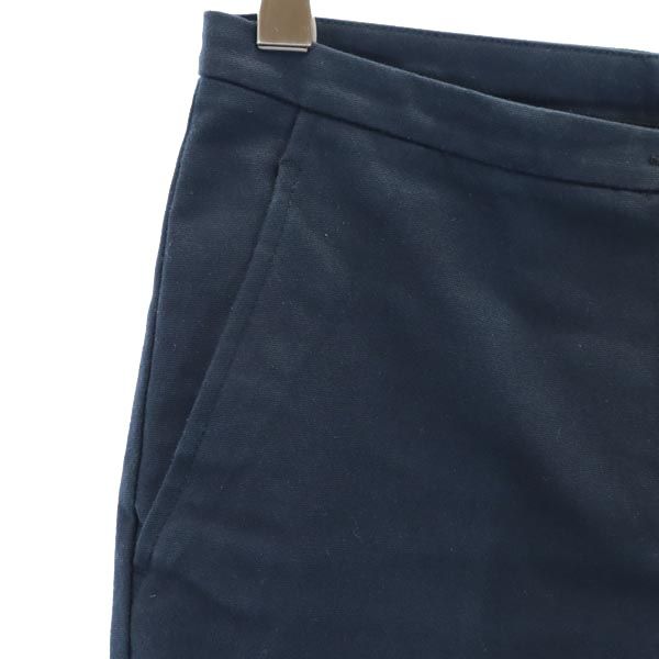 INCOTEX インコテックス イタリア製 サブリナ パンツ 40 紺 レディース