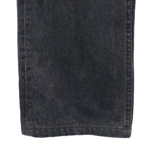 Levi's リーバイス 90s 501 USA製 ストレートデニムパンツ W32 ブラック系 ジーパン ボタンフライ メンズ