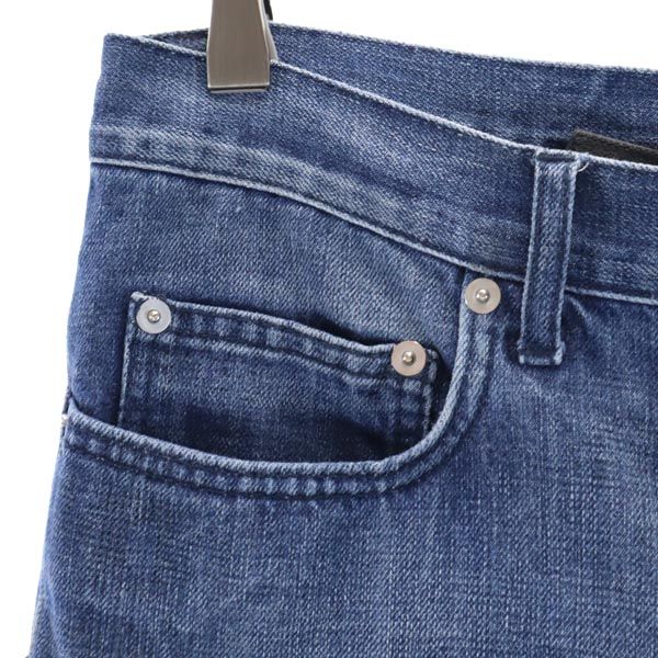 Dior ディオール イタリア製 ストレートデニムパンツ W29 ボタンフライ ジーパン メンズ