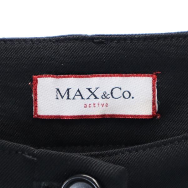 MAX&CO マックスアンドコー スラックスパンツ 42 ブラック レディース