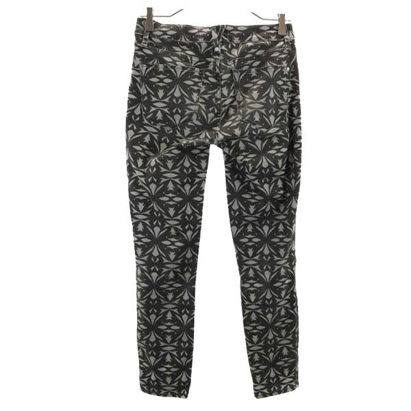 MARC BY MARC JACOBS マークバイマークジェイコブス 総柄 クロップドパンツ w26 グレー系 レディース