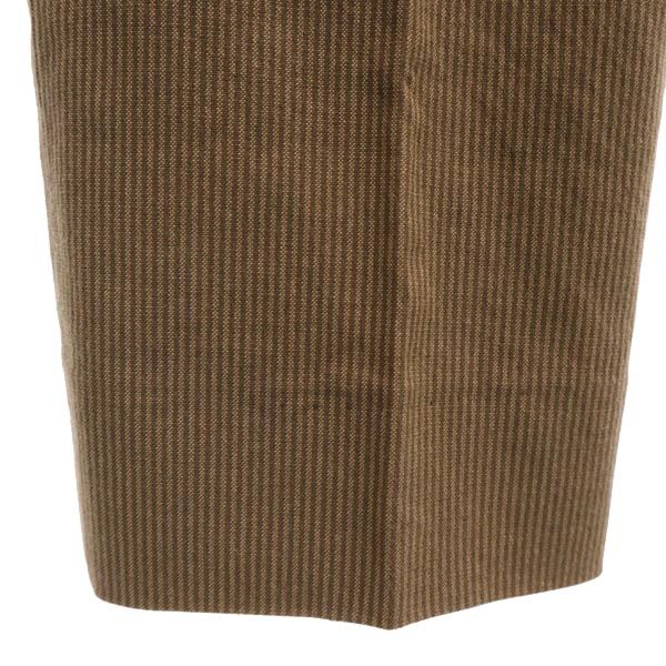 MARC BY MARC JACOBS マークバイマークジェイコブス ストライプ柄 ロング ストレートパンツ 2 ブラウン メンズ