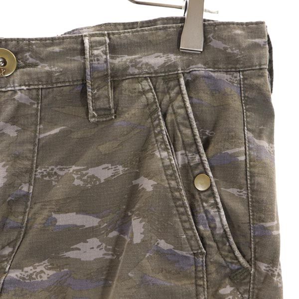 ARMANI EXCHANGE アルマーニエクスチェンジ 迷彩柄 ミリタリーパンツ W30 グレー系 メンズ