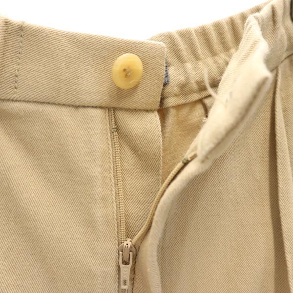 ISSEY MIYAKE イッセイミヤケ 80s 筆タグ スパッツ パンツ 9 ベージュ 足掛けズボン メンズ