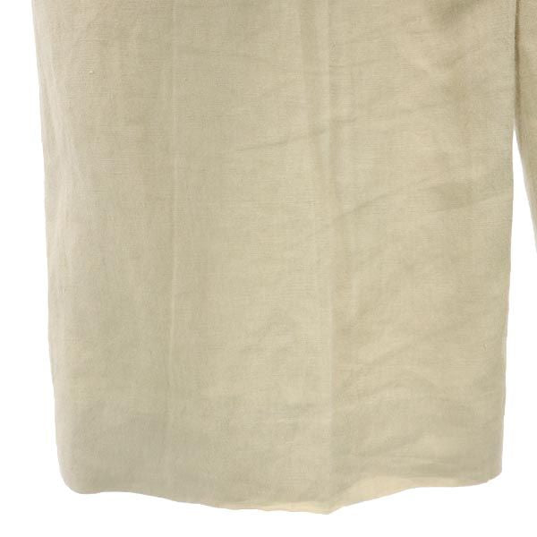 MAX&CO マックスアンドコー リネン ロングパンツ 40 ベージュ レディース