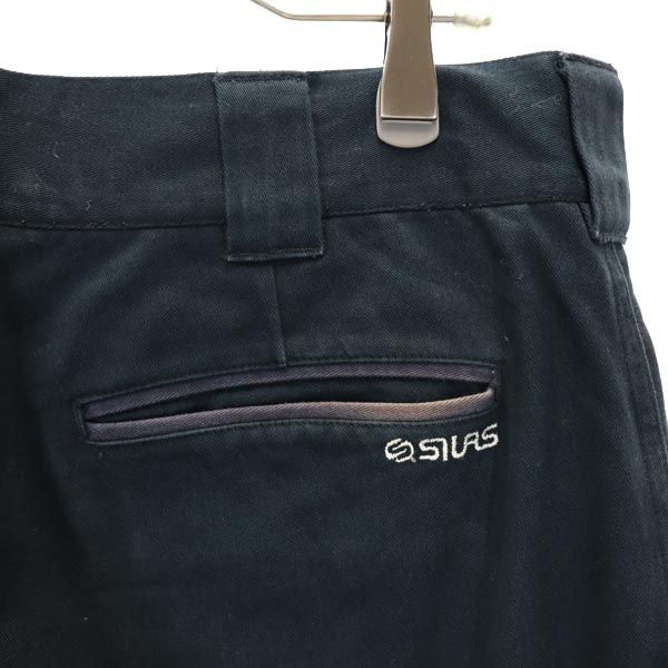 SILAS サイラス クロップドパンツ w32 紺 メンズ