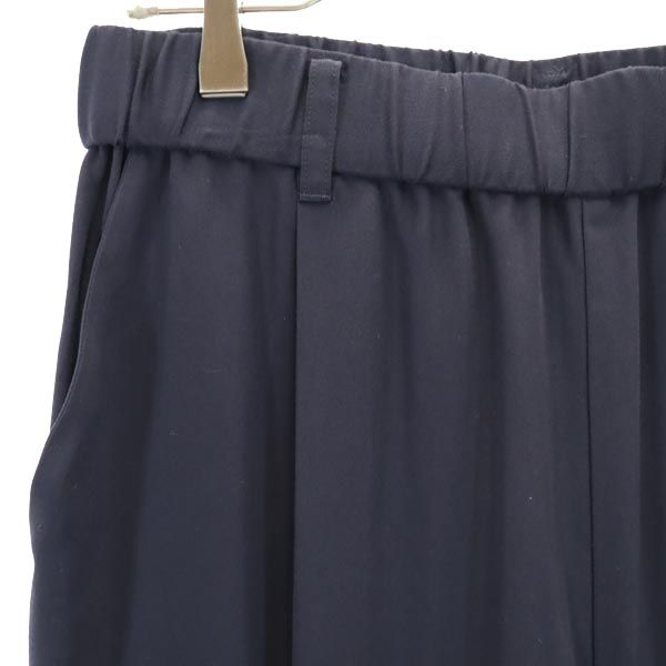 Y's for living ワイズフォーリビング 日本製 サルエルパンツ 濃紺 ワイド ルームウェア レディース