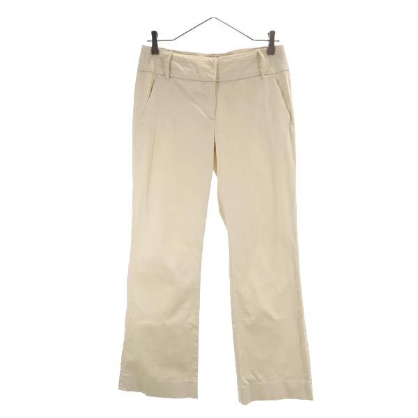 MAX&CO マックスアンドコー ロング フレアパンツ 40 ベージュ レディース