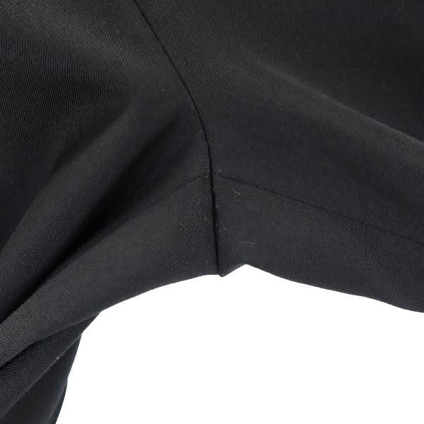 GIANFRANCO FERRE ジャンフランコフェレ センタープレス パンツ USA4 黒 レディース