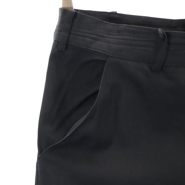 Y's ワイズ ウール ロングパンツ 2 ブラック系 メンズ