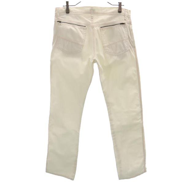 Paul Smith ポールスミス 日本製 ロングパンツ W32 白系 メンズ