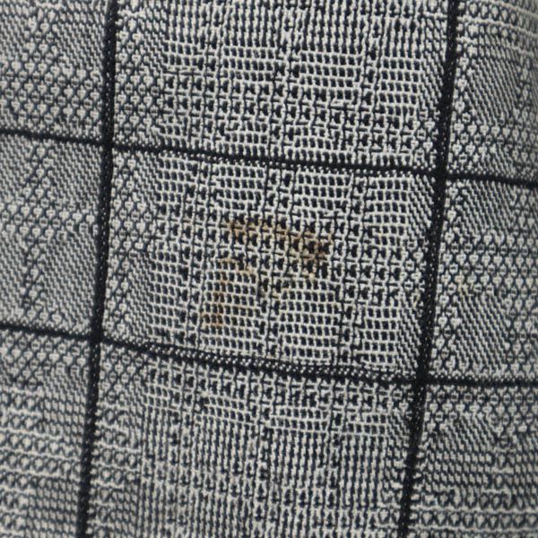 SHAREEF シャリーフ チェック柄 スラックスパンツ 1 グレー系 メンズ