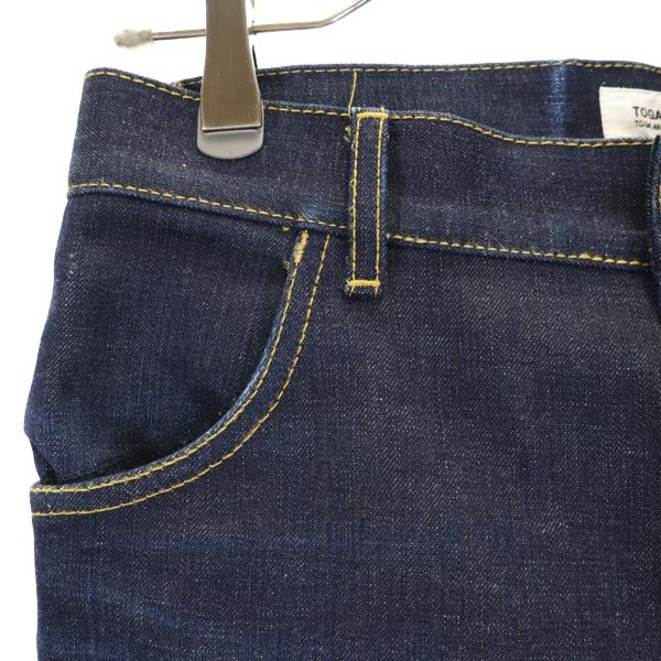 TOGA トーガ カットオフ テーパードデニムパンツ w34 ジーパン メンズ