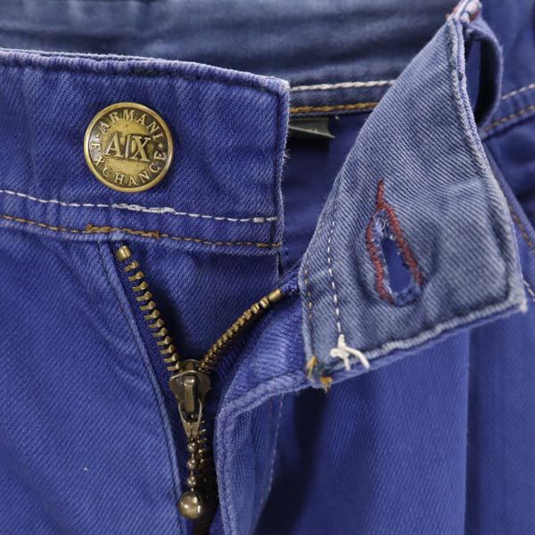 ARMANI EXCHANGE アルマーニエクスチェンジ ロングパンツ w30 青系 メンズ