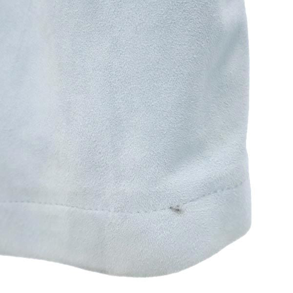 Salvatore Ferragamo サルヴァトーレフェラガモ イタリア製 ロングパンツ US10 ブルー系 サイドジップ レディース